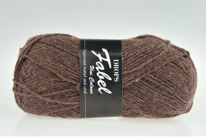 DROPS Fabel Uni Colour - brąz 300