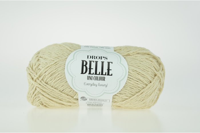 DROPS Belle - 01 biały