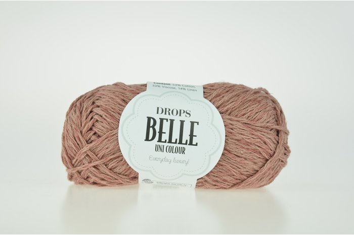DROPS Belle - 21 róża migdałowa