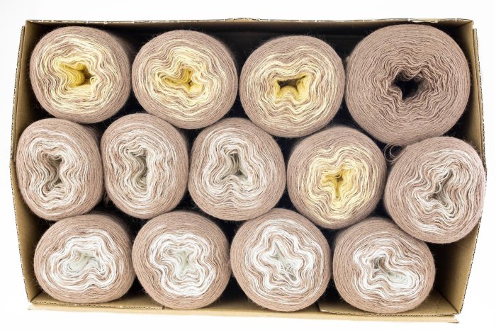 Tangled Bramble Kit baby - COFFEE TIME (TB110) - 4 nitki