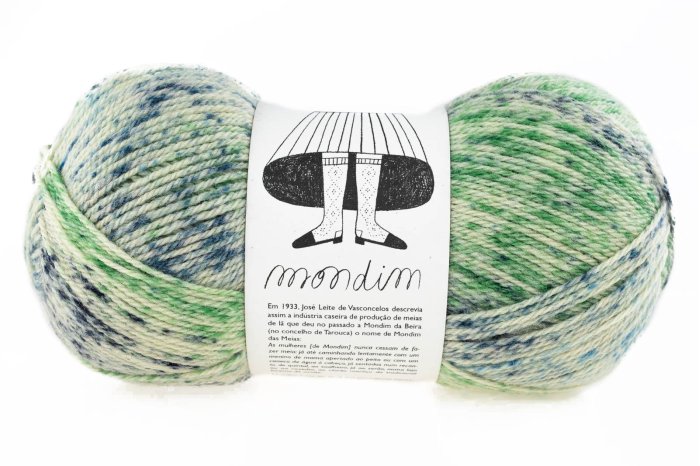 Rosa Pomar MONDIM - przecierana 214 krem/petrol/błękit/zielony