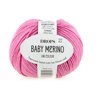 DROPS Baby Merino - 07 różowy
