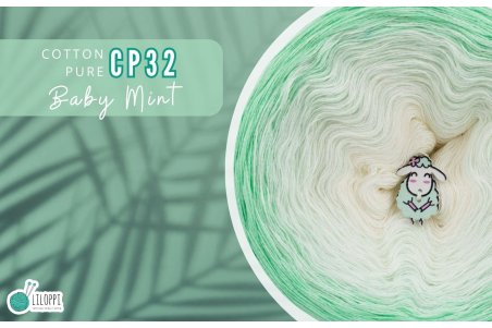 Cotton Swing Pure- 3 nitki - BABY MINT (CP32)