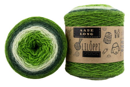 Wełna estońska 8/2 - Green Mix