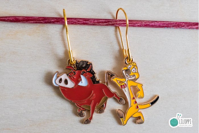 Ozdobne markery - Timon i Pumba