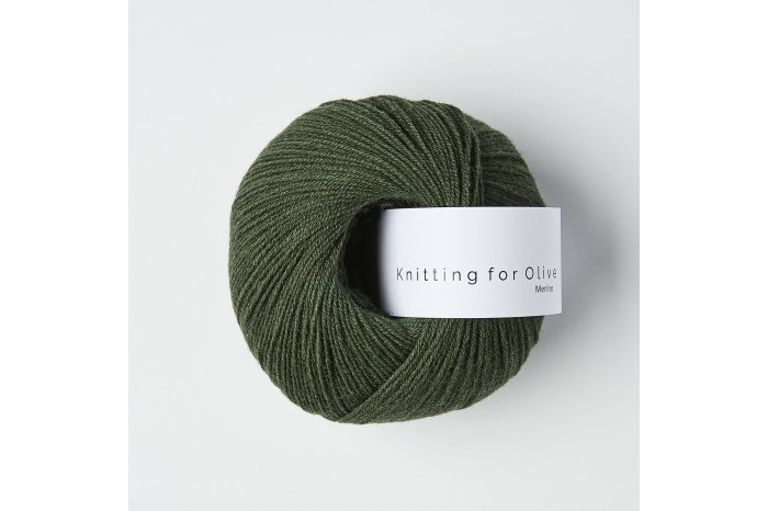 Knitting for Olive Merino - Bottle Green
