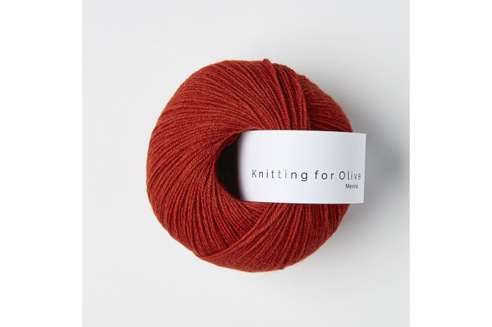 Knitting for Olive Merino - Pomegranate