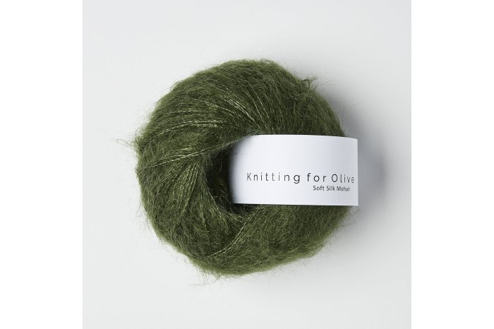 Knitting for Olive Soft Silk Mohair - Bottle Green