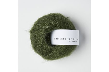 Knitting for Olive Soft Silk Mohair - Bottle Green