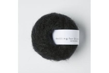 Knitting for Olive Soft Silk Mohair - Licorice