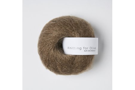 Knitting for Olive Soft Silk Mohair - Bark
