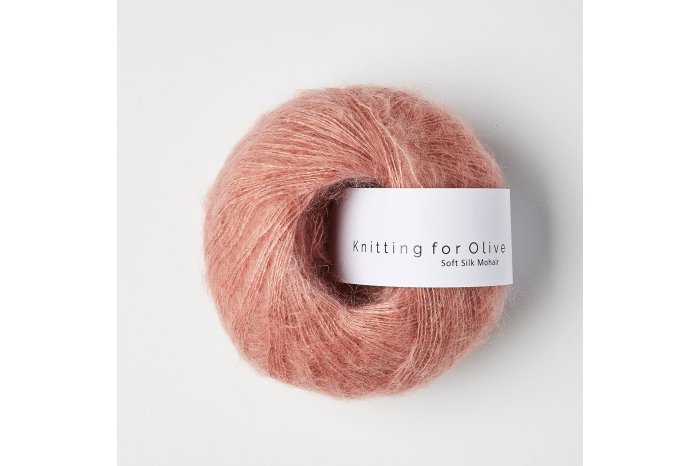 Knitting for Olive Soft Silk Mohair - Flamingo