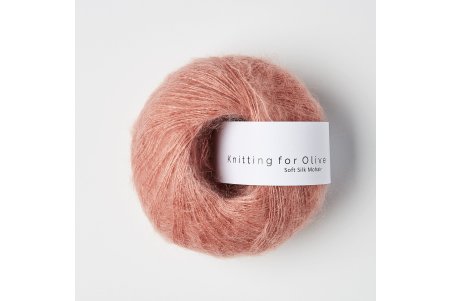 Knitting for Olive Soft Silk Mohair - Flamingo