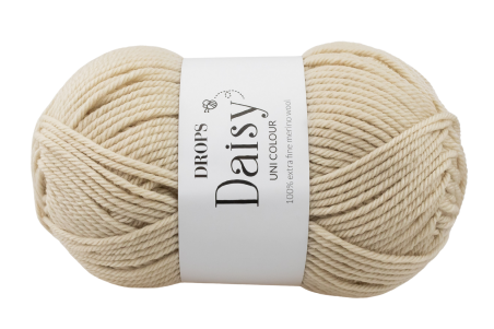 DROPS Daisy - 02 marcepan