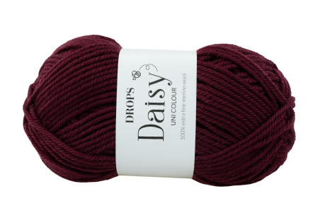DROPS Daisy - 36 bordowy