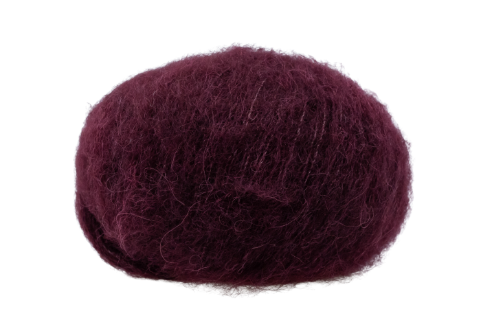 DROPS Brushed Alpaca Silk - 44 wino śliwkowe