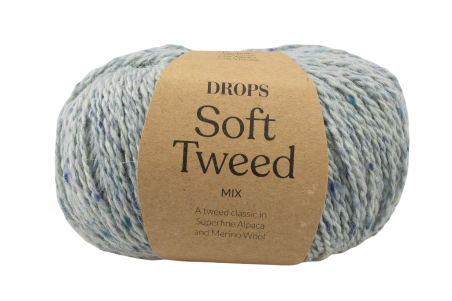 DROPS Soft Tweed - 21 czysta woda