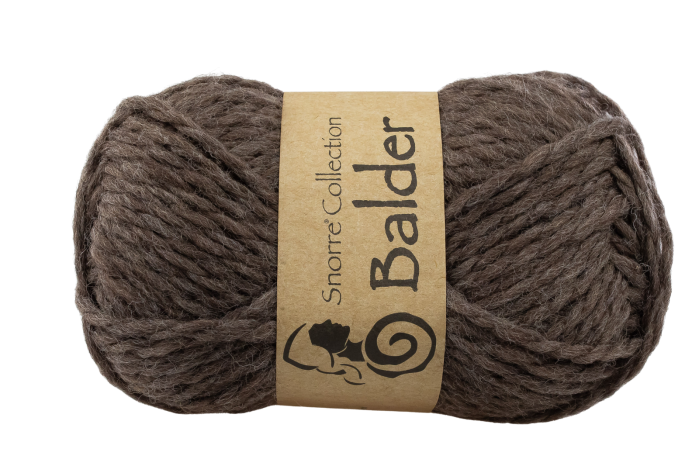 Viking Garn Balder - 808 brązowy