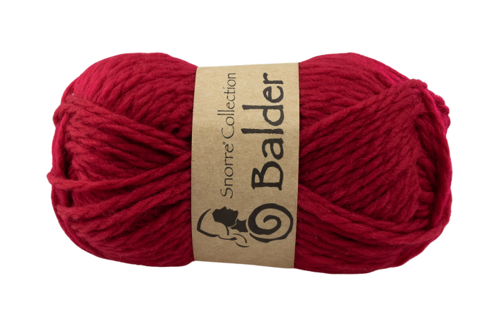 Viking Garn Balder - 850 czerwony