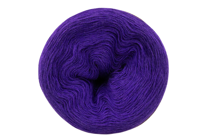 Liloppi Cotton Swing Mono- 3 nitki - fiolet (770)