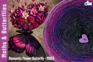 ROMANTIC FLOWER BUTTERFLY - MB3