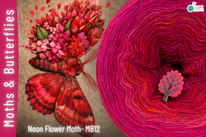 NEON FLOWER MOTH - MB12