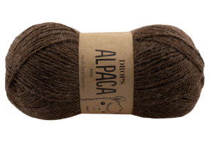 DROPS Alpaca - 9043 ziarno kakaowca