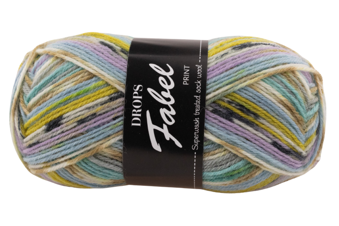 DROPS Fabel Print - unicorn party 920