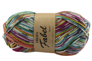 DROPS Fabel Print - fantasy land 920