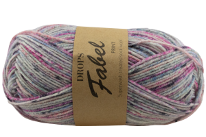 DROPS Fabel Print - wieczorne sny 929