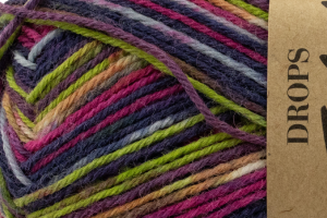 DROPS Fabel Print -  candy 901