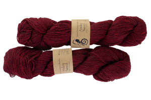 Viking Garn Andes Tweed - 255 Mørk rød