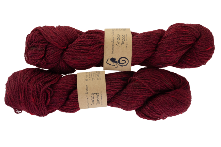 Viking Garn Andes Tweed - 255 Mørk rød