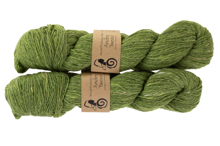 Viking Garn Andes Tweed - 232 Lys grønn