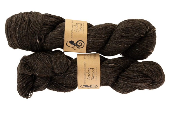 Viking Garn Andes Tweed - 208 Brun
