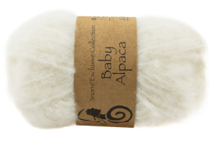 Viking Garn Baby Alpaca - 302 Naturhvit