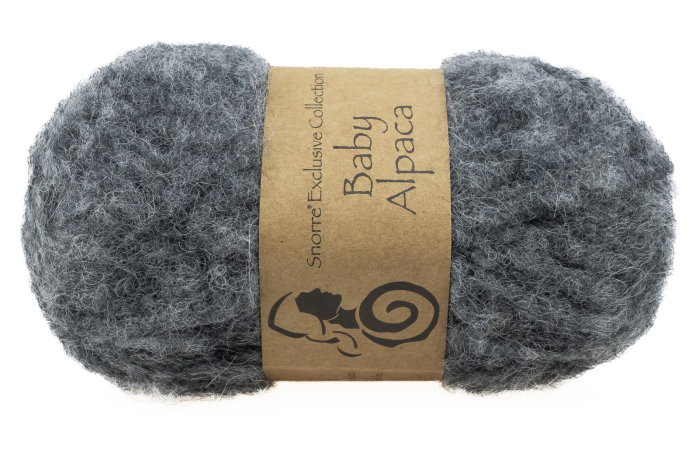Viking Garn Baby Alpaca - 315 Grå