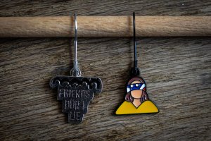 Ozdobne markery Kubuś i Tygrysek - 2 szt.