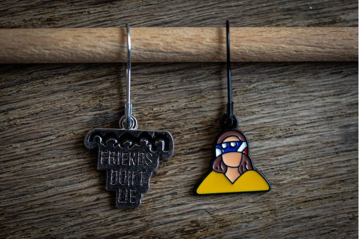 Ozdobne markery Kubuś i Tygrysek - 2 szt.