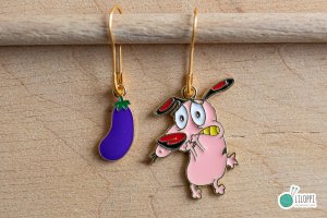 Ozdobne markery Kubuś i Tygrysek - 2 szt.