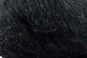 Romantic - 15 czarny + lureks multikolor