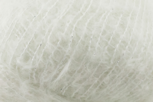 Romantic - 02 śmietanka + lureks srebrny