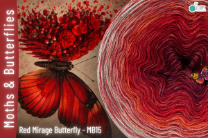 RED MIRAGE BUTTERFLY - MB15
