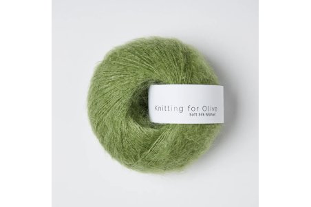 Knitting for Olive Soft Silk Mohair - Pea Shoots