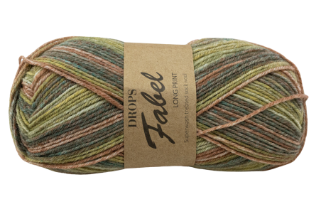 DROPS Fabel Print - leśny 650