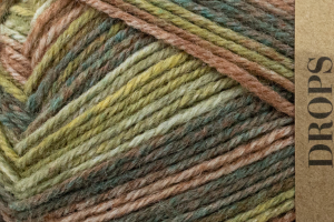 DROPS Fabel Print - leśny 650