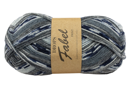 DROPS Fabel Print - zima 913