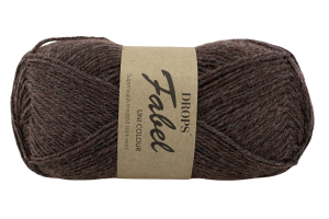 DROPS Fabel Uni Colour - brąz 300