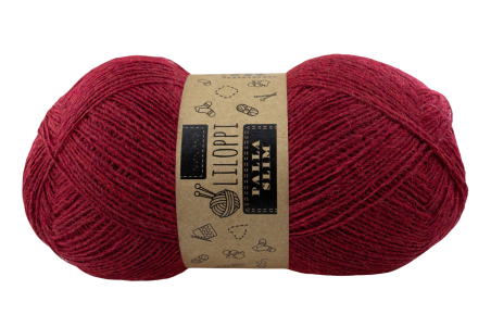 Liloppi Palla Slim - ciemny czerwony Z1054