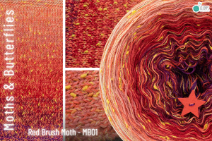 RED BRUSH MOTH - MB1